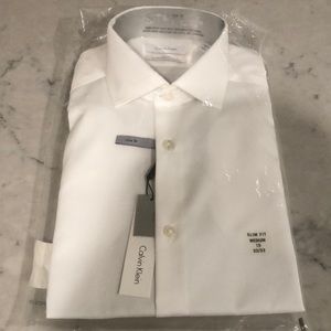 Men’s Calvin Klein Slim Fit Performance Non-Iron Shirt